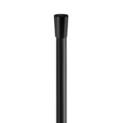 FLEXO DUCHA PVC SATIN 175cm NEGRO MATE