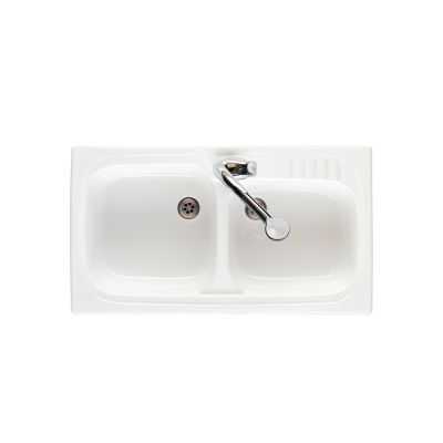 FREGADERO LEMAN 90x50 PORCELANA