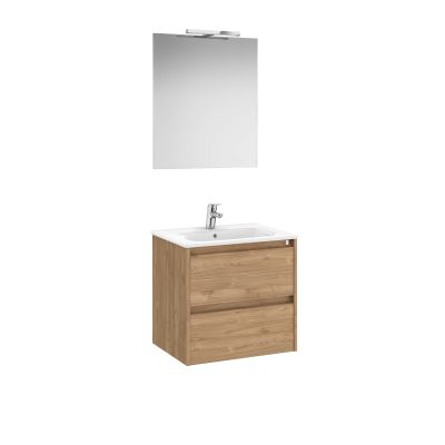 PACK UNIK TENET 60cm 2 CAJONES NOGAL