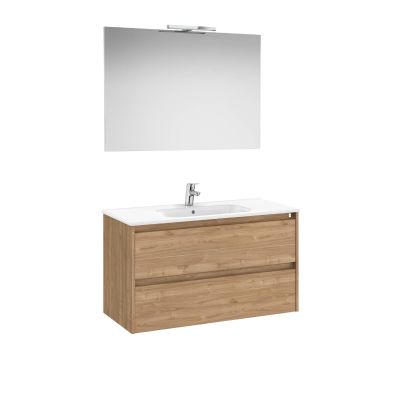 PACK UNIK TENET 100cm 2 CAJONES NOGAL